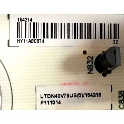 FUENTE DE PODER HITACHI  / 154214 / RSAG7.820.1673/R0H / 154216  / PANEL LTA400HM09-S03 / MODELO L40C205 - Imagen 2