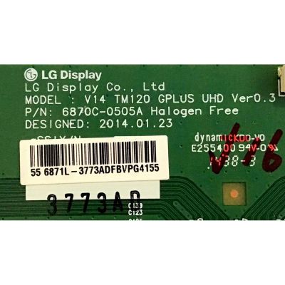 T-CON CHANGHONG / 6871L-3773A / 6870C-0505A / PANEL LC550EGY(SG)(MI) / MODELO UD55YC5500UA - Imagen 2