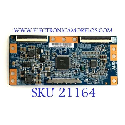 T-CON LG / RCA / 55.31T09.C32 / T370HW03 / 37T05-C06 / PANEL T315HW04 V.9 / MODELOS 37LK450-UH / 37LA45RQ / 32LK450-UB.CUSDLH