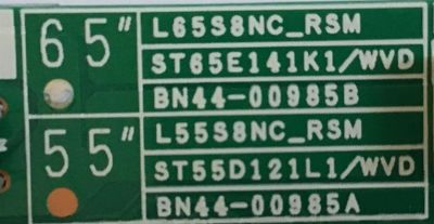 LED DRIVER SAMSUNG / BN44-00985B / L65S8NC_RSM / BN4400985B / PANEL CY-TR065FLLV9H / MODELOS QN65Q80RAFXZA FC04 / QN65Q80RAFXZA AA01 - Imagen 2