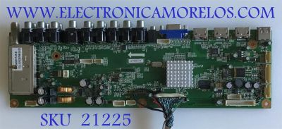 MAIN WESTINGHOUSE / 1012H2657 / 1.367.03101 / CV318H-D-12 / PANEL LK600D3LA38 / MODELO VR-6025Z TW-63501-P060A