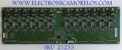 LED DRIVER SHARP / RUNTKA838WJZZ / LC1027-4001AC / PANEL LK695D3GW10Z / MODELO PRO-70X5FD