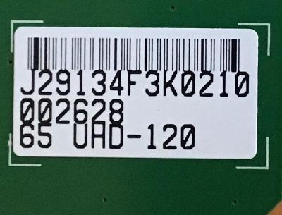 T-CON SAMSUNG / BN96-29165B / 29134F / VD_5565EU22BC6LV0.1 / PANEL CY-KF650FSLV2H / MODELO UN65F9000AFXZA UD07 - Imagen 2