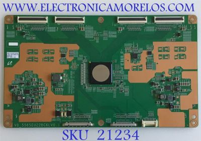 T-CON SAMSUNG / BN96-29165B / 29134F / VD_5565EU22BC6LV0.1 / PANEL CY-KF650FSLV2H / MODELO UN65F9000AFXZA UD07