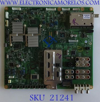 MAIN TOSHIBA / 75013106 / PE0634B / V28A000860A1 / PANEL LC420WUD (SA)(B1) / MODELOS 42XV545U / 42RV535U 