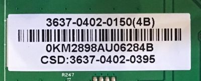 MAIN VIZIO / 3637-0402-0150 / 0171-2272-2634 / 3637-0402-0395 / PANEL LC370WUN-SAB1 / MODELO VOJ370F1A LUPDRAJ - Imagen 2