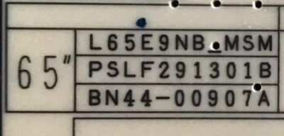 FUENTE DE PODER SAMSUNG / BN44-00907A / L65E9NC_MHM / BN4400907A / MODELOS QN65Q9FAMFXZA AB02 - Imagen 3