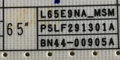 FUENTE DE PODER PARA TV SAMSUNG QLED / NUMERO DE PARTE BN44-00905A / L65E9NA_MHM / BN4400905A / MODELOS QN65Q9FAMFXZA AB02 - Imagen 3