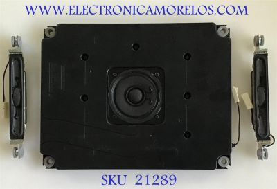 BOCINAS PARA TV SHARP/ 547763 / RSP-ZA575WJZZ / PANEL R1LK600D3HB 80V / MODELO LC-60LE857U