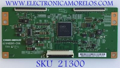 T-CON SAMSUNG / 35-D063985 / V460H1-CHA / PANEL V460H1-LHA Rev.C1 / MODELO LN46D630M3FXZA