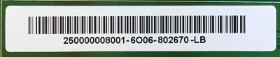 BACKLIGHT INVERTER SANYO / 250000008001 / VIT79002.52 / MODELO DP32746 - Imagen 3