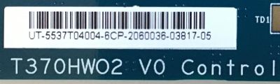 T-CON JVC / AU-55.37T04.004 / T370HW02 V0 / 5537T04004 / PANEL T370HW02 V.1 / MODELO LT-37X68 / LT-37X688V / LT-37XM48V - Imagen 2