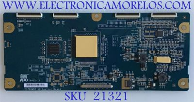 T-CON JVC / AU-55.37T04.004 / T370HW02 V0 / 5537T04004 / PANEL T370HW02 V.1 / MODELO LT-37X68 / LT-37X688V / LT-37XM48V