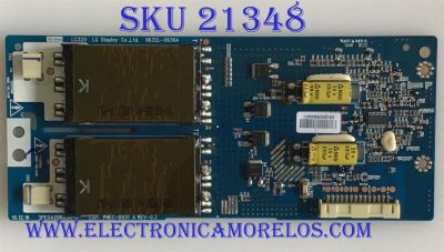 BACKLIGHT INVERTER  LG / 6632L-0636A / 3PEGA20003A-R / PANEL LC320WUN-SCA2 / MODELO 32CS560-UE