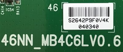 T-CON SONY / LJ94-02642P / 46NN_MB4C6LV0.6 / PANEL LTY460HF07-001 / MODELOS KDL-46V5100 / KDL-46W5500 - Imagen 2