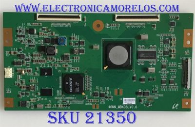 T-CON SONY / LJ94-02642P / 46NN_MB4C6LV0.6 / PANEL LTY460HF07-001 / MODELOS KDL-46V5100 / KDL-46W5500