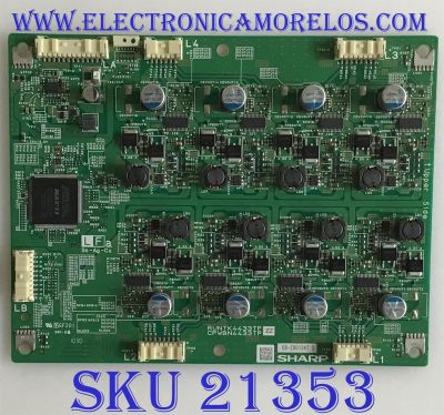 LED DIRIVER / RUNTK4433TPZZ / 08-Z001347 / RUNTK4433TP / CPWBN4433TP/ MODELOS LC-60LE920UN 