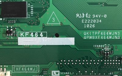 T-CON SHARP / RUNTK4570TPZG / CPWBX7570TP / RUNTK4570TP / QKITPF464WJN3 / CPWBN4433TP / QPWBXF46WJN3 / MODELO LC-60LE920UN - Imagen 3