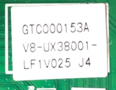 MAIN FUENTE (COMBO) TCL /V8-UX38001-LF1V025 / 32S3750TQAA / 40-UX38M0-MAD2HG / V8-UX38001-LF1V025(J4) / GTC0000153A / PANEL LVW320CS0T / MODELO 32S3750QAA / 32S3750 - Imagen 2
