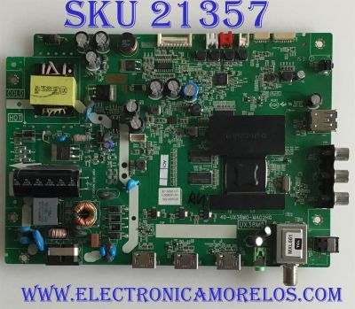 MAIN FUENTE (COMBO) TCL /V8-UX38001-LF1V025 / 32S3750TQAA / 40-UX38M0-MAD2HG / V8-UX38001-LF1V025(J4) / GTC0000153A / PANEL LVW320CS0T / MODELO 32S3750QAA / 32S3750
