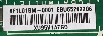 MAIN PARA TV LG 4K·UHD·HDR SMART TV / NUMERO DE PARTE EBU65202206 / EAX68253604 / EAX68253605 / 65202206 / EAX68253604(1.0) / EAX68253605(1.1) / PANEL NC430DQG / MODELOS 43UM7300PUA / 43UM7300PUA.DUSFLJM / 43UM7300AUE / 43UM7300AUE.BUSFLJM - Imagen 3