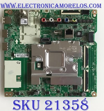 MAIN PARA TV LG 4K·UHD·HDR SMART TV / NUMERO DE PARTE EBU65202206 / EAX68253604 / EAX68253605 / 65202206 / EAX68253604(1.0) / EAX68253605(1.1) / PANEL NC430DQG / MODELOS 43UM7300PUA / 43UM7300PUA.DUSFLJM / 43UM7300AUE / 43UM7300AUE.BUSFLJM
