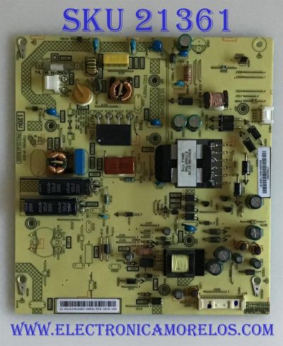 FUENTE DE PODER PARA TV TOSHIBA / NUMERO DE PARTE 01-PK101W1500I / FSP095-3FS03 / 01-PK101W1500I-DSPIL / 3BS0427711GP / PANEL K430WDRA / MODELO 43L511U18