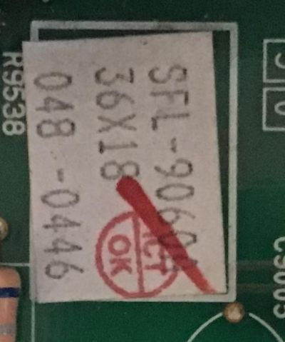 FUENTE DE PODER JVC / SFL-9060A-M2 / LCB90643 / PANEL LTA400WS-L02 / MODELOS LT-40X667 / LT-40X787 / LT-40X887 - Imagen 2