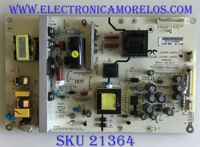 FUENTE DE PODER SCEPTRE/ AY158P-4HF02 / 3BS0040214 / AY158P-4HF01 / MODELO X405BV-FMD