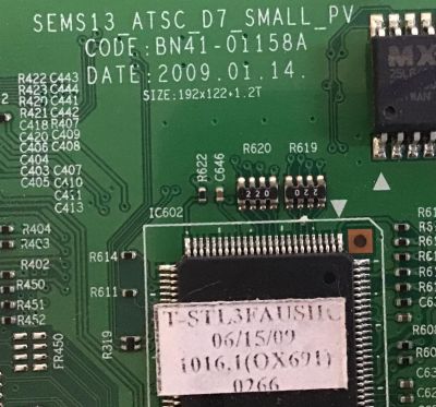 MAIN SAMSUNG  / BN94-02679B / BN41-01158A / 226R3J / PANEL LTF216AT01 / MODELO LN22B360C5DXZA - Imagen 2