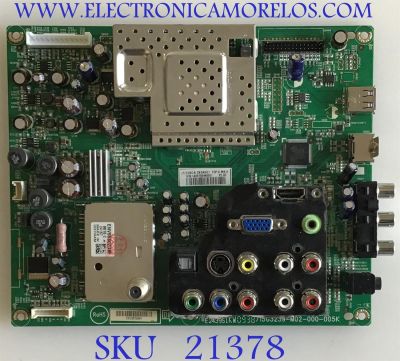 MAIN INSIGNIA / 756TQ9CBZK04501 / 715G3239-M02-000-005K / TQ9CBZK04501 / PANEL T260XW02 V.U / MODELOS NS-L26Q-10A  