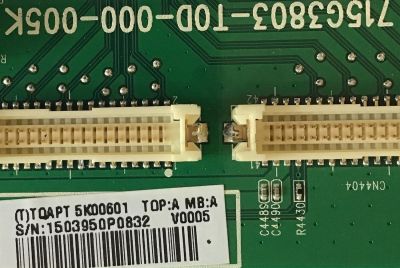 TARJETA PC VIZIO / TQACB5K00601 / 715G3803-T0D-000-005K / (T)TQACB5K00601 / PANEL LC370WUD(SC)(BI) / MODELO E371VA LTMPHY - Imagen 2