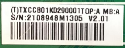 MAIN INSIGNIA CBPFTXCCB01K029 / 715G5451-M01-000-004k / (T)TXCCB01K0290001 / PANEL TPT315B5-WX221 / MODELO NS-32E320A13A EGZC6Y - Imagen 3
