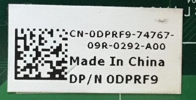 TARJETA MADRE DELL INSPIRON   CON PROCESADOR  DE ESCRITORIO / DELH-MP-00008289-004 / CN-0DPRF9-7476709R / 842B2B80B2F8 /  TIPO DE MEMORIA DDR3  SDRAM / MODELOS 2205 /  2305  - Imagen 4