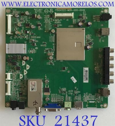 MAIN DINEX / TXBCBZK030 / 756TXBCBZK03001 / 715G4522-M0H-000-004K / (T)TXBCBZK03001 / PANEL LC320WXE(SC)(C1) / MODELO DX-32L221A12