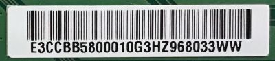T-CON PARA TV VIZIO / NUMERO DE PARTE CV580U1-T01-CB-1 / E3CCBB5800010G / E3CCBB5800020G / PANEL TPT580B5-U1T01 / HD580X1U91-L1 / DISPLAY CV580U1-T01 / MODELOS NS-58DF620NA20 / V585-G1 / V585-H11 / V585X-H1 / 58R6E3 / 58R6500G - Imagen 2