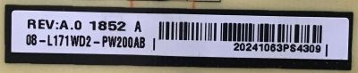 FUENTE DE PODER TCL / 08-L171WD2-PW200AB / 40-L171W4-PWA1CG / CCP-508 /PANEL LVU650NDEL SD9W01 / MODELOS 65S423 / 65S425TBBA / 65S425LBBA / 65S425LABA / 65S425TABA /65S421  - Imagen 2