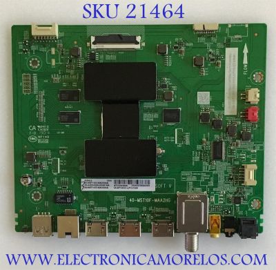 MAIN TCL / 08-CM65CUN-OC401AA / 40-MST10F-MAA2HG / 08-MST1003-MA200AA / MODELO 65S423