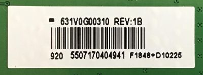 MAIN TOSHIBA / 691V0G00310 / 631V0G00310 / UCI7 VTV-L55731 REV:1A / PANEL K430WDRD / DISPLAY T430QVN03.0 / MODELOS 43LF711U20  / 43LF711U20 REV.A - Imagen 4