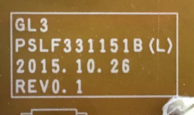 FUENTE DE PODER PARA TV SONY BRAVIA / NUMERO DE PARTE 1-474-658-12 / PSLF331151B / 147465812 / GL3 / PSLF331151B (L) / PARTE SUSTITUTA 147465811 / 1-474-658-11 / PANEL T850QVF02.0 / MODELOS XBR-85X850D / XBR85X850D / XBR-85X855D / XBR85X855D - Imagen 3