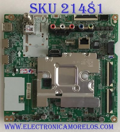 MAIN PARA TV LG SMART TV 4K UHD / NUMERO DE PARTE EBT66219302 / EAX68253604 / EAX68253605 / EAX68253604(1.0) / EAX68253605(1.1) / PANEL'S NC550DGG-AAGX1 / NC550DGG-AAGXA / MODELO 55UM6910PUC / 55UM6910PUC BUSYLKR / 55UM6910PUC.BUSYLKR