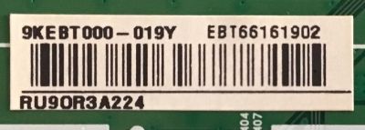 MAIN PARA TV LG 4K·UHD SMART TV / NUMERO DE PARTE EBT66161902 / EAX68253604 / 66161902 / EAX68253604(1.0) / PANEL NC550DGG-ABGX1 / DISPLAY HV550QUB-N4E / MODELO 55UM6910PUC / 55UM6910PUC.BUSGLJR / 55UM6910PUC.BUSGLKR - Imagen 2