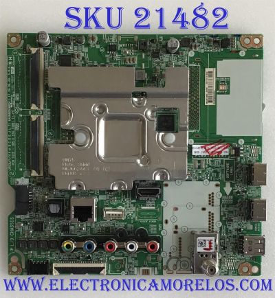 MAIN PARA TV LG 4K·UHD SMART TV / NUMERO DE PARTE EBT66161902 / EAX68253604 / 66161902 / EAX68253604(1.0) / PANEL NC550DGG-ABGX1 / DISPLAY HV550QUB-N4E / MODELO 55UM6910PUC / 55UM6910PUC.BUSGLJR / 55UM6910PUC.BUSGLKR