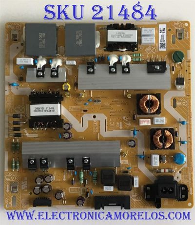 FUENTE DE PODER PARA TV SAMSUNG QLED / NUMERO DE PARTE BN44-00932M / LE65E8N_RHS / BN4400932M / PANEL'S CY-RR065FGLV1H / CY-RR065FGAV1H / CY-NR065FGHV1H / DISPLAY LSF650FF13-P02 / 48144A / MODELOS QN65Q60 / QN65Q6D / UN65RU8000 / UN65RU800D / UN65RU9000
