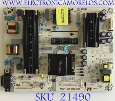 FUENTE DE PODER SHARP / 243672 / RSAG7.820.8718/ROH / PANEL HD500S1U52\S1\GM\BBY\ROH / MODELO LC-50LBU711U / LC-50BU711U 