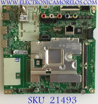 MAIN LG / EBU65202219 / EAX68253605(1.1) / EAX68253604(1.0) / PANEL NC430DGG-ABGX1 / MODELO 43UM6910PUA BUSGLJM / PARTE SUSTITUTA EBU65202207