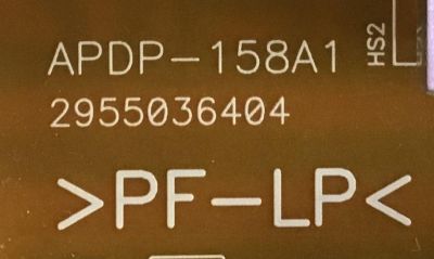 FUENTE DE PODER PARA TV SONY ORIGINAL / NUMERO DE PARTE 1-474-683-11 / APDP-158A1A / 2955036404 / 147468311 / PANEL T750QVF03.1 / MODELO XBR-75X900E - Imagen 2