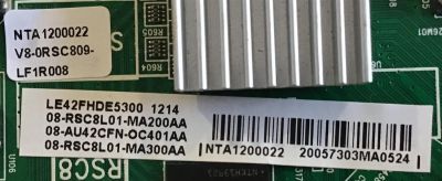 MAIN TCL / 08-AU42CFN-OC401AA / 40-RSC803-MAD2XG / 08-RSC8L01-MA300AA / PANEL LVF420AUTM E25 V1 / MODELO LE42FHDE5300TAAA - Imagen 3