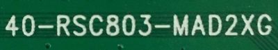 MAIN TCL / 08-AU42CFN-OC401AA / 40-RSC803-MAD2XG / 08-RSC8L01-MA300AA / PANEL LVF420AUTM E25 V1 / MODELO LE42FHDE5300TAAA - Imagen 2