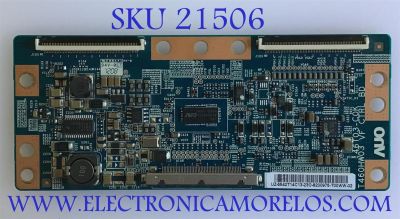 T-CON TCL / 55.42T14.C13 / 46T03-C0K / T460HW03 / PANEL LVF420AUTM E25 V1 / MODELO LE42FHDE5300TAAA